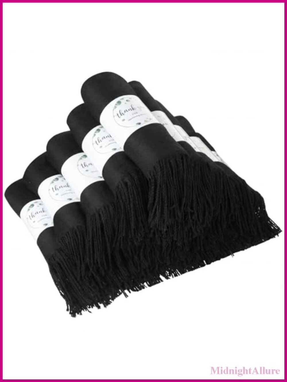 Wedding Shawl Wraps for Women Guests Bulk 50 Pack